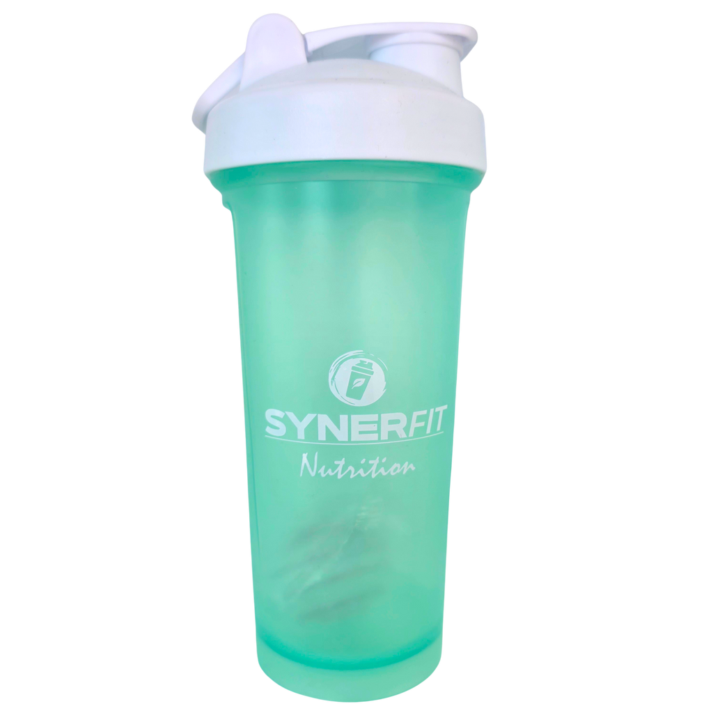 SynerFit Shaker Turquoise 700ml - Bouteille Protéine Sportive | SynerFit Nutrition