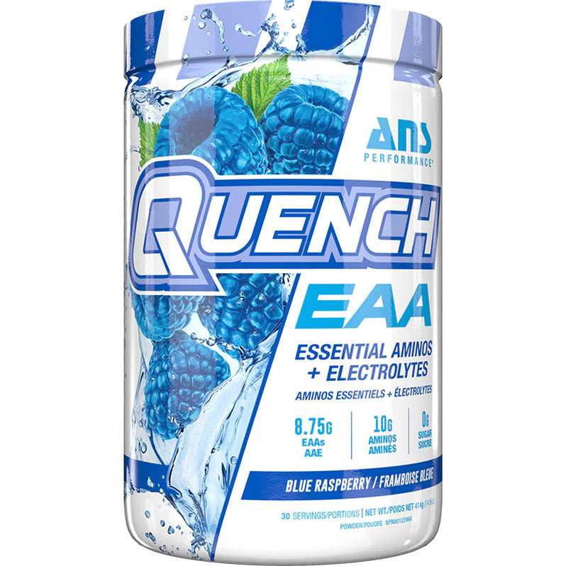 ANS Quench EAA 414g Blue Raspberry - Acides aminés essentiels - SynerFit Nutrition