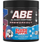 ABE Ultimate Pré-Workout 390g Slush Puppie Red Blue Mix - Énergie et performance - SynerFit Nutrition