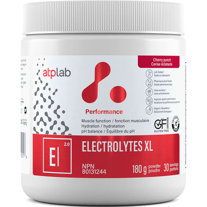 ATP XL Électrolytes 2.0 | Hydratation avancée et performance sportive