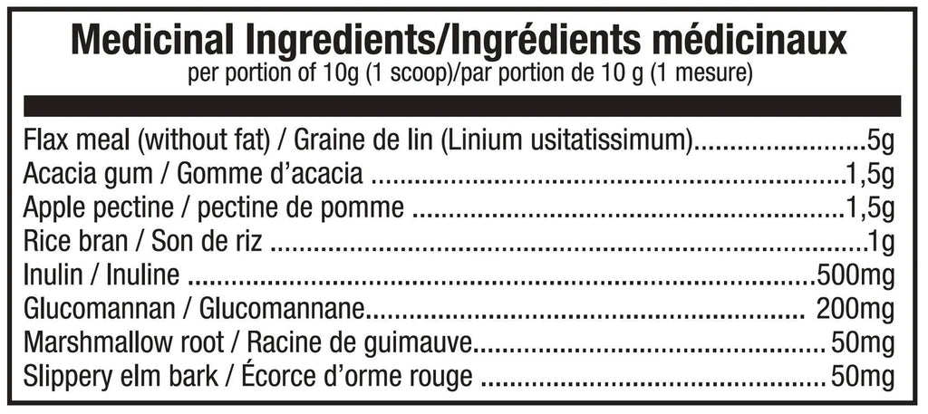 ATP PrebioFib 300g - Valeurs Nutritionnelles Prébiotiques Fibres | SynerFit Nutrition