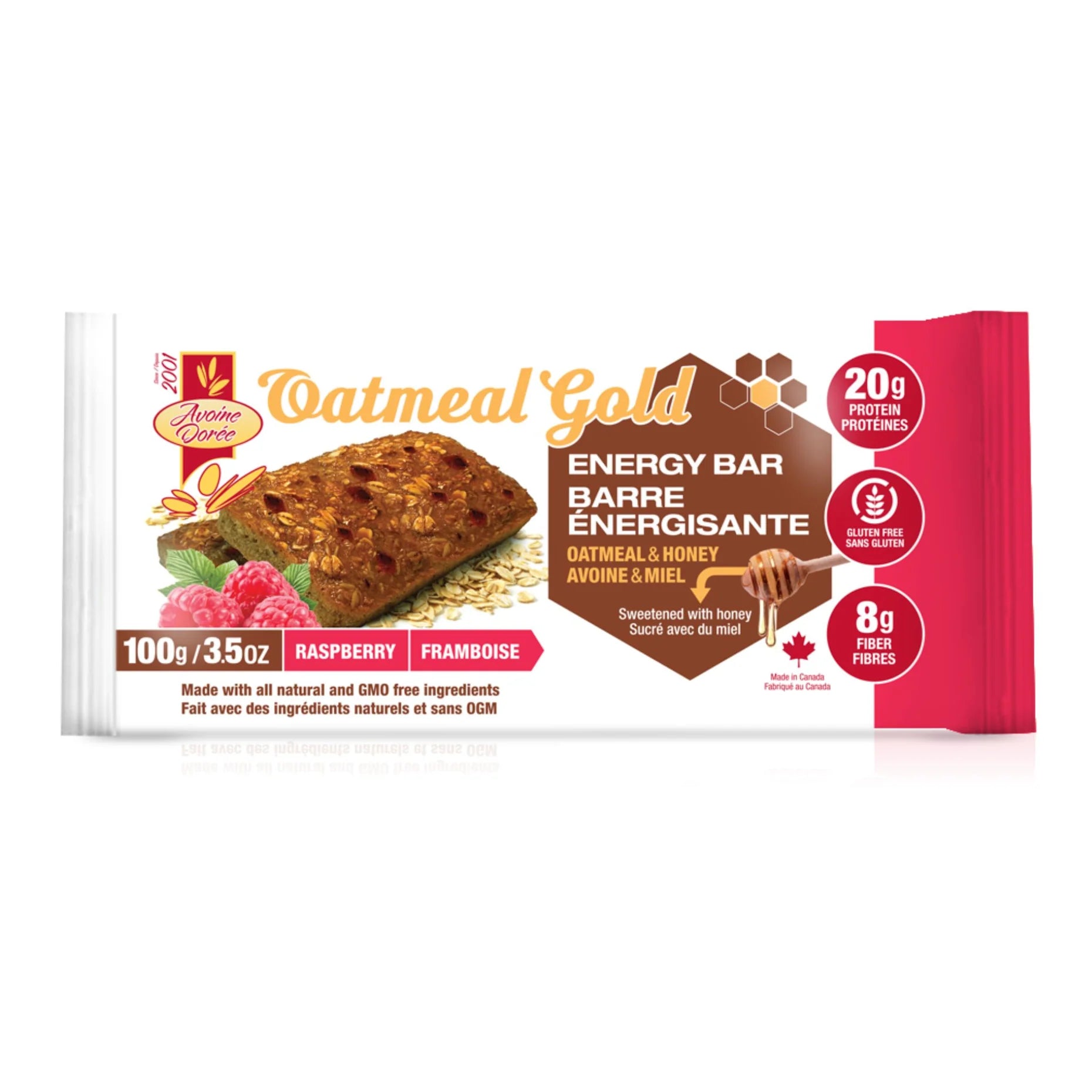 Avoine Dorée — Barre Énergisante Protéines & Glucides