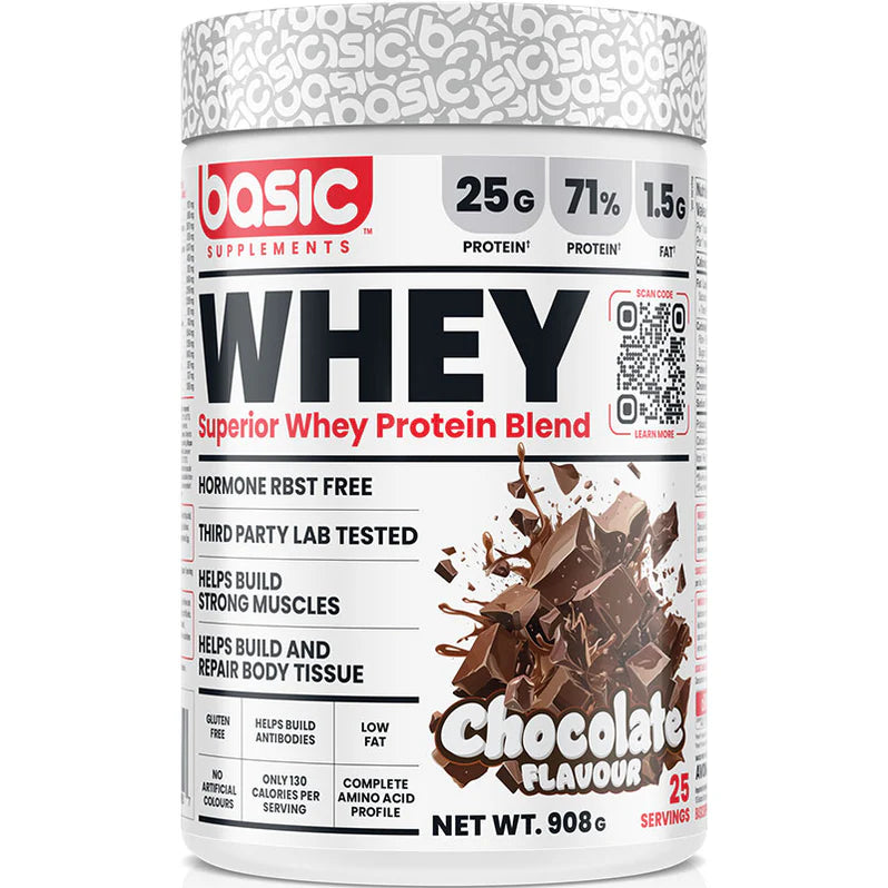 Basic Supplements Whey Blend 2lbs - Protéine Chocolat - SynerFit Nutrition