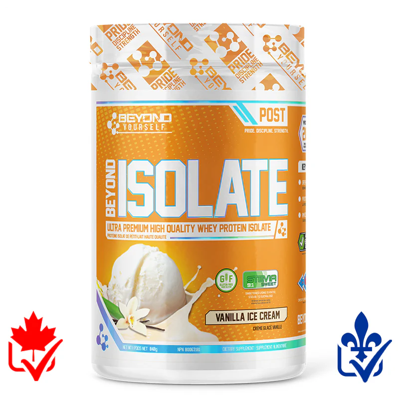 Beyond Yourself Whey Isolate 907g Vanilla - SynerFit Nutrition