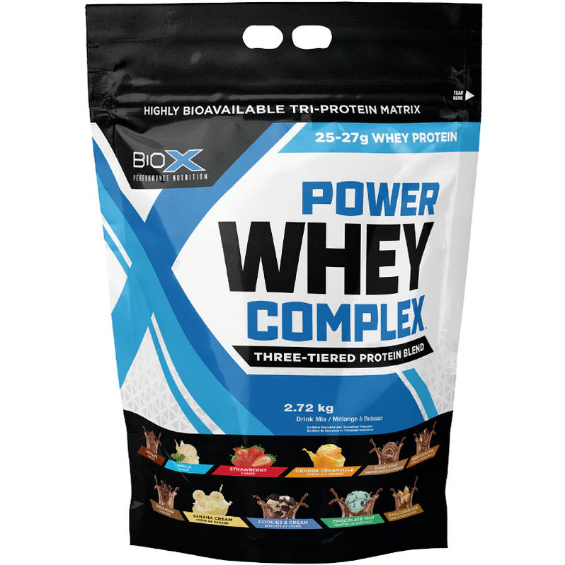 BioX Power Whey Complex 6lb 78 portions - SynerFit Nutrition