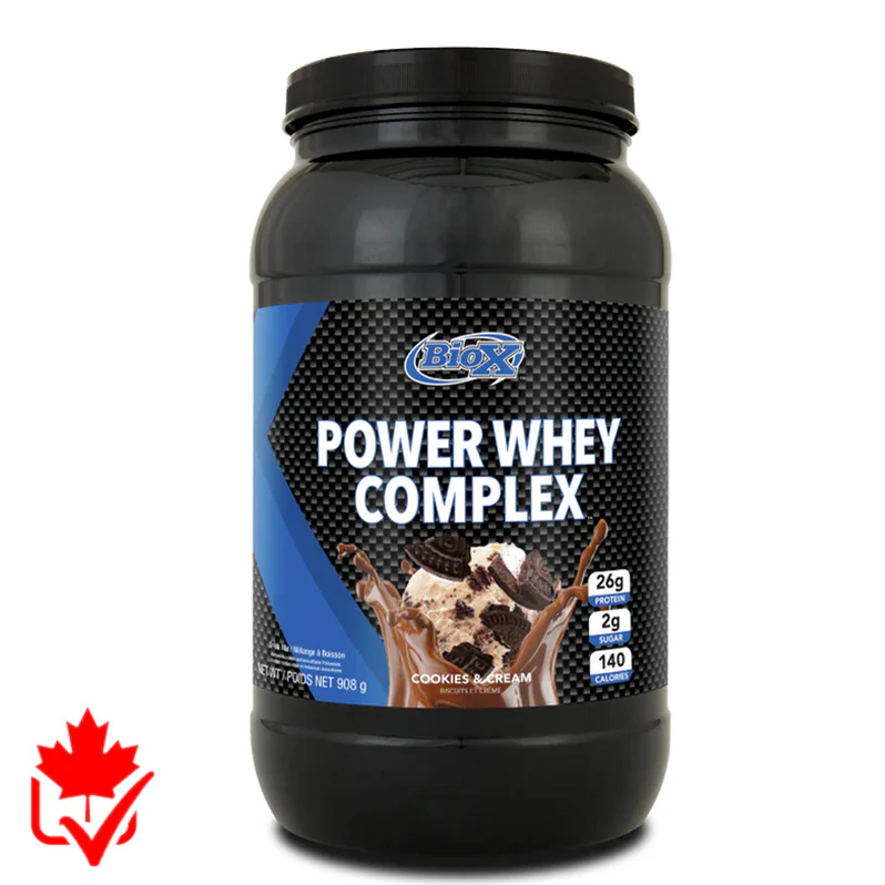 BioX Power Whey Complex 908g Cookies & Cream - SynerFit Nutrition