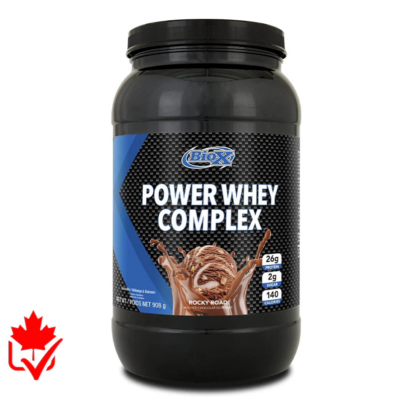 BioX Power Whey Complex 908g Rocky Road - SynerFit Nutrition
