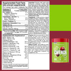 Cwench Électrolytes 315g - Informations nutritionnelles Cherry Lime - SynerFit Nutrition