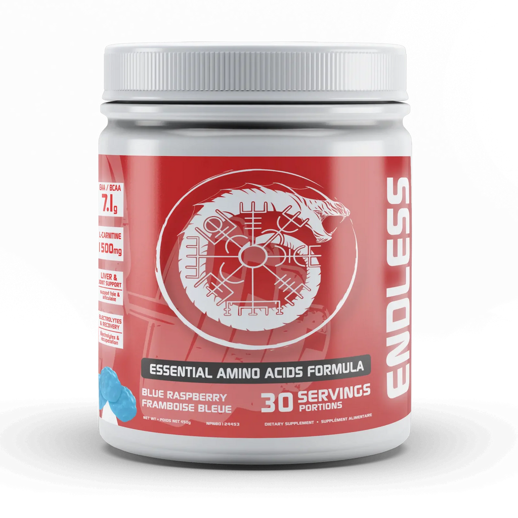 Predator Labs EAA Endless 30 Portions Framboise Bleue - EAA Acides Aminés Récupération | SynerFit Nutrition