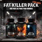 Fat Killer Pack Homme – Titan, Dark Phoenix et Preda Dream Predator Labs – SynerFit Nutrition