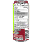 Ghost Energy Drink 473ml - Informations nutritionnelles Warheads Sour Black Cherry - SynerFit Nutrition