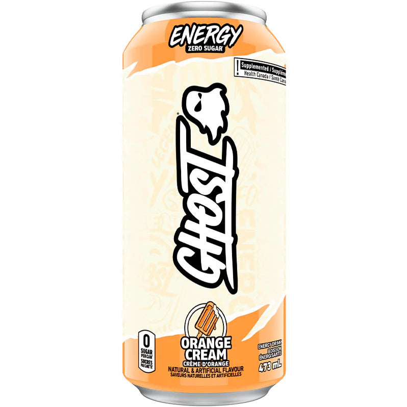 Ghost Energy Drink 473ml Orange Cream - SynerFit Nutrition