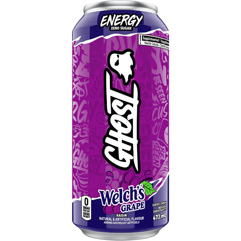 Ghost Energy Drink 473ml Welch's Grape - SynerFit Nutrition