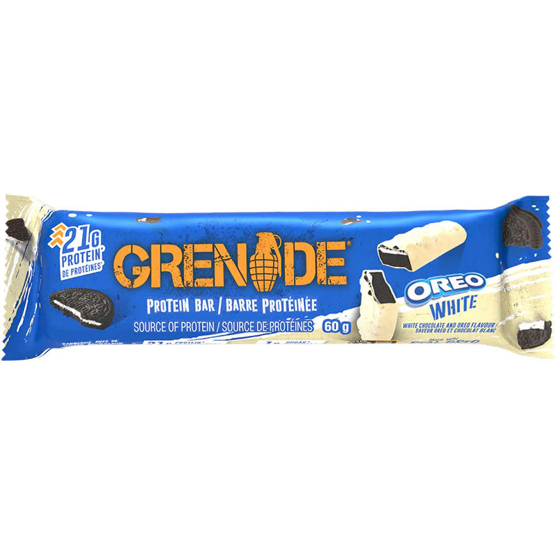 Grenade Protein Bar 60g Oreo White - SynerFit Nutrition