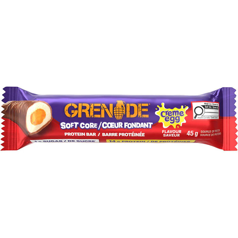 Grenade Soft Core Protein Bar 45g Crème Egg - SynerFit Nutrition