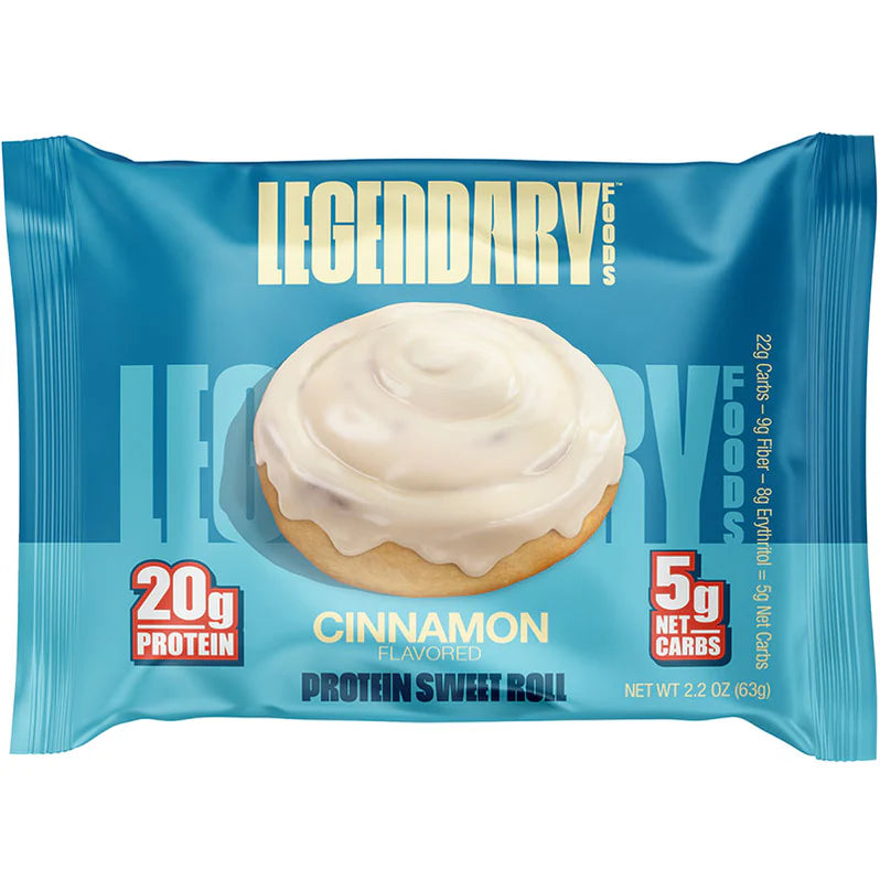 Legendary Foods Brioche Protéinée Cannelle 64g - SynerFit Nutrition
