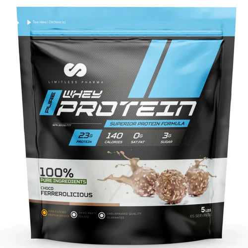 Limitless Whey 5Lbs — Protéine de Lactosérum Premium