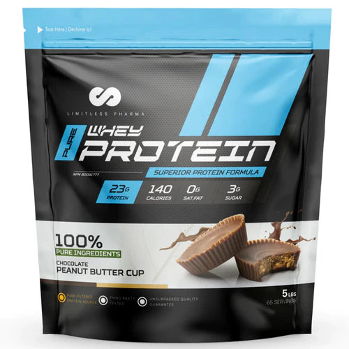 Limitless Whey 5Lbs — Protéine de Lactosérum Premium