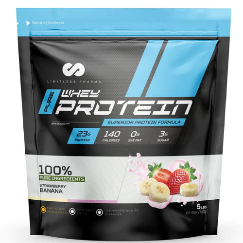 Limitless Whey 5Lbs — Protéine de Lactosérum Premium