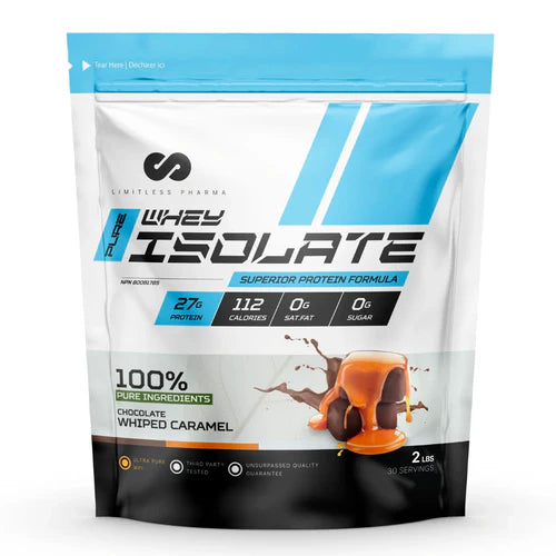 Limitless Whey Isolate — Protéine Isolée Ultra-Pure 2lbs & 5lbs