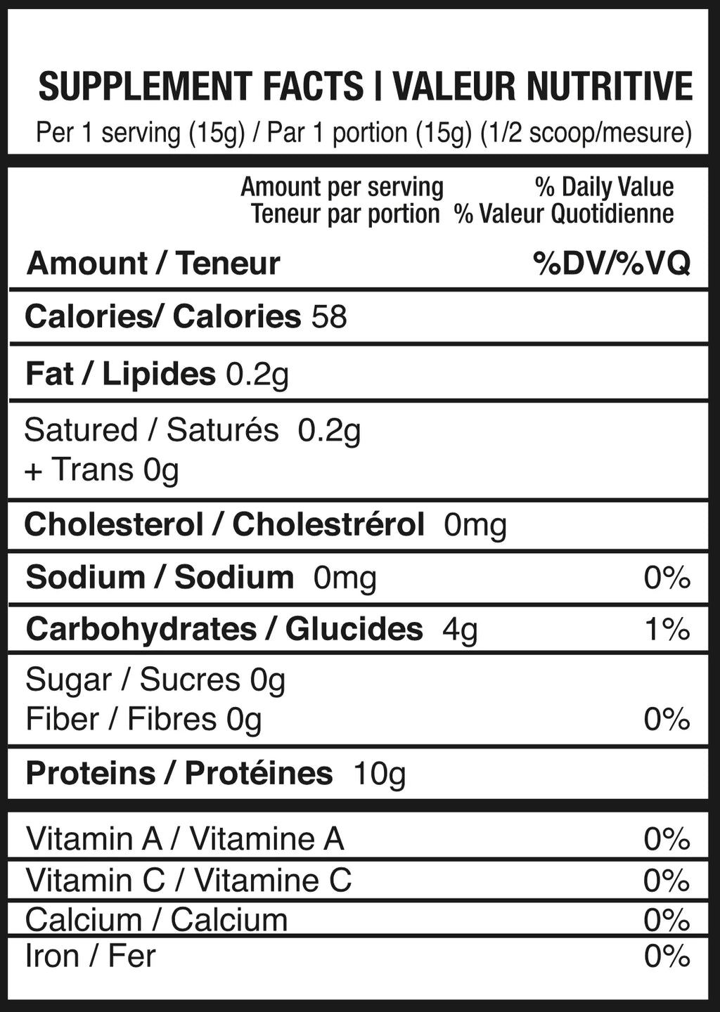 Predator Labs Minotaur Protéine Boeuf 4.4lbs - Valeurs Nutritionnelles Protéine Boeuf | SynerFit Nutrition