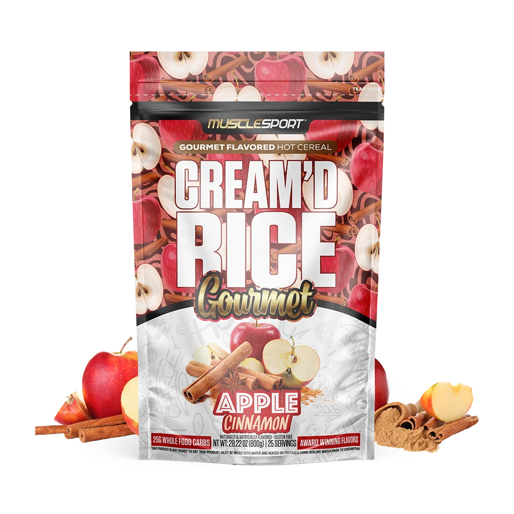 MuscleSport Cream’d Rice — Crème de riz gourmande, 875 g