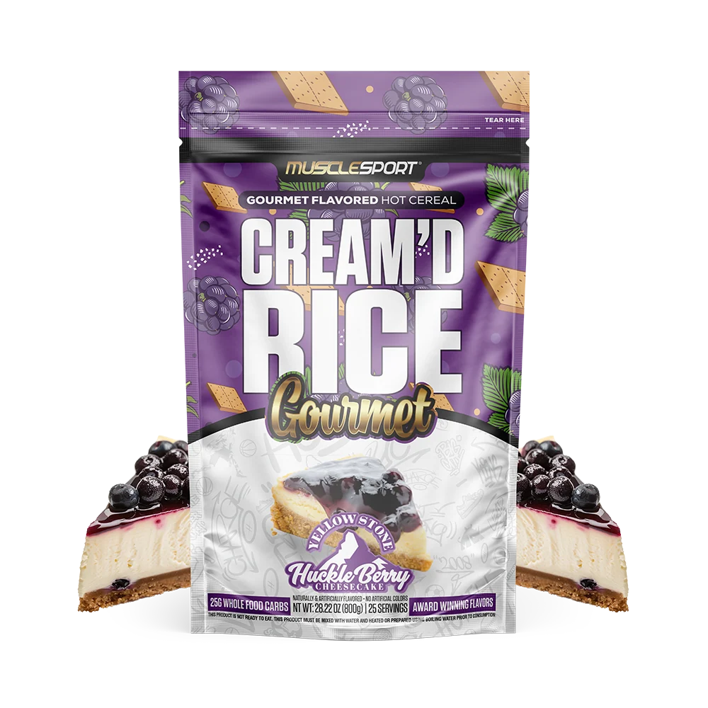 MuscleSport Cream’d Rice — Crème de riz gourmande, 875 g