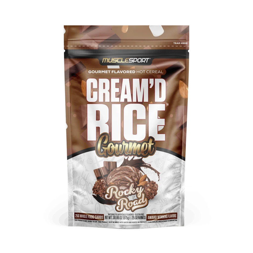MuscleSport Cream’d Rice — Crème de riz gourmande, 875 g