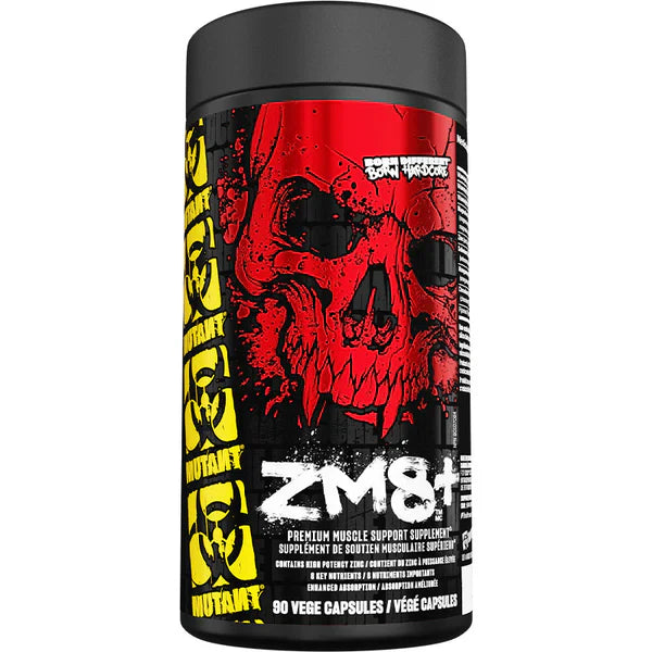 Mutant ZM8 90 Capsules - Zinc Magnésium B6 Récupération Sommeil | SynerFit Nutrition