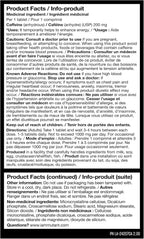 Mutant Caféine 240 Caps - Supplément Caféine Anhydre Performance | SynerFit Nutrition