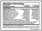 Mutant ZM8 90 Caps - Tableau Nutritionnel Zinc Magnésium | SynerFit Nutrition