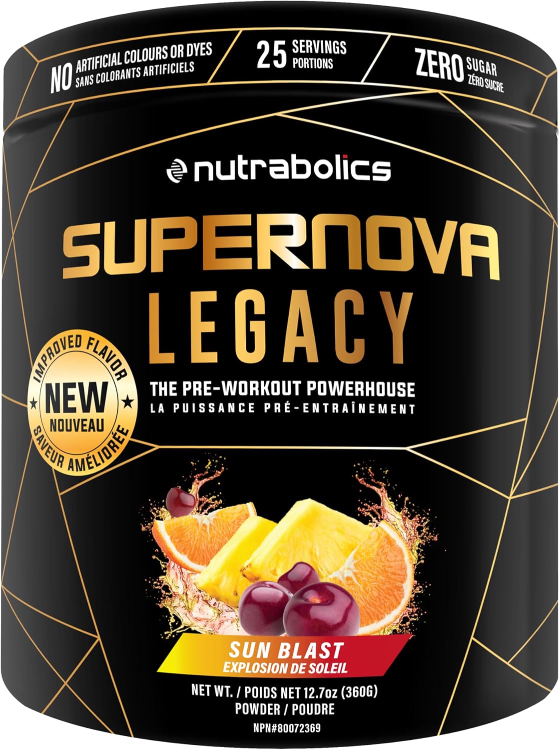 Nutrabolics Legacy — Pré-Entraînement Haute Intensité