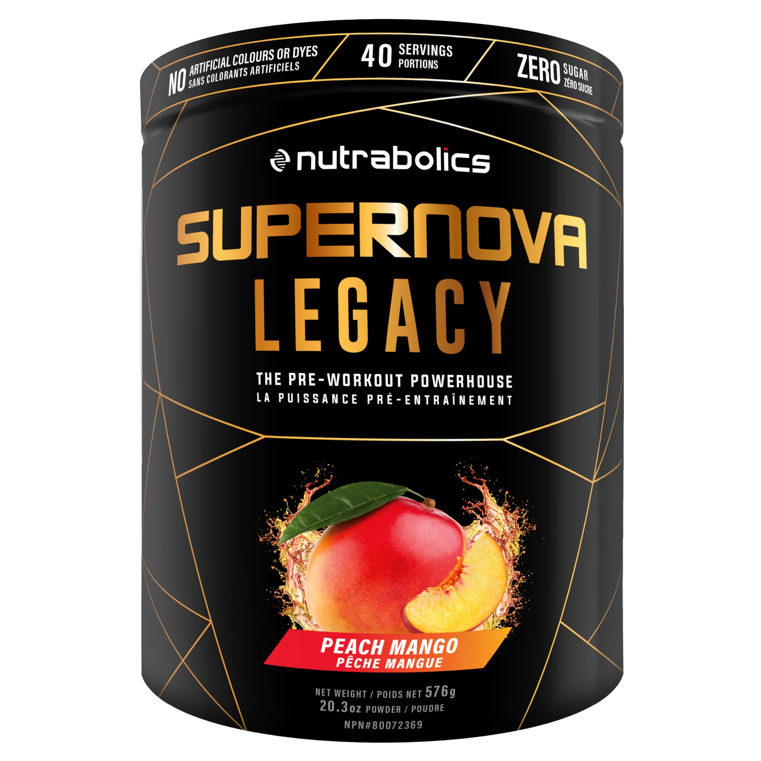 Nutrabolics Legacy — Pré-Entraînement Haute Intensité