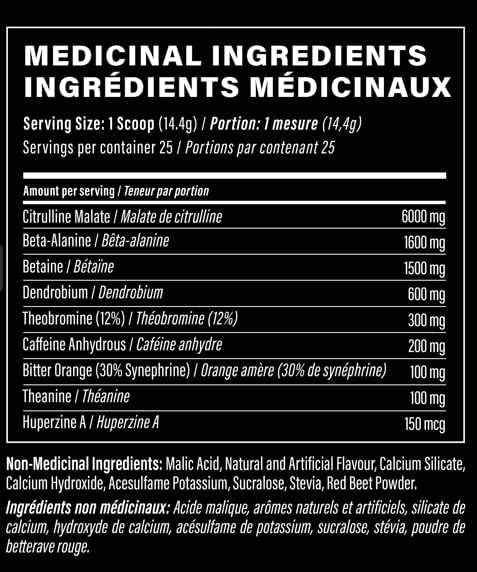 Nutrabolics Legacy — Pré-Entraînement Haute Intensité