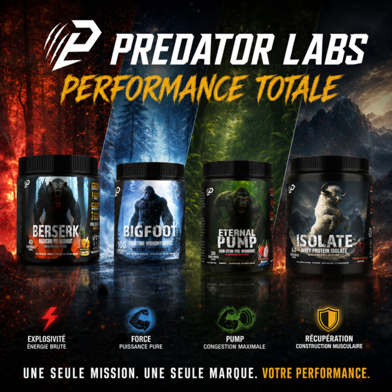 Predator Labs Bundle - Performance Totale