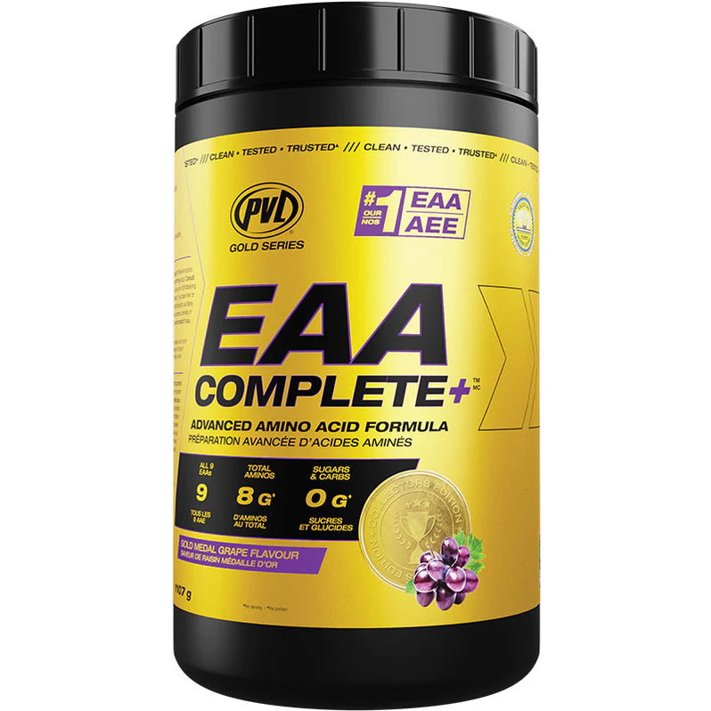 PVL EAA Complete 1107g Gold Medal Grape - Acides aminés essentiels - SynerFit Nutrition