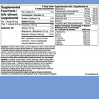 PVL Pro H2O Électrolytes Arctic Breeze - Valeurs nutritives - SynerFit Nutrition
