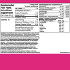 PVL Pro H2O Électrolytes Berry - Valeurs nutritives - SynerFit Nutrition
