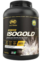 PVL Iso Gold Whey Protéine 6lb Vanille - SynerFit Nutrition