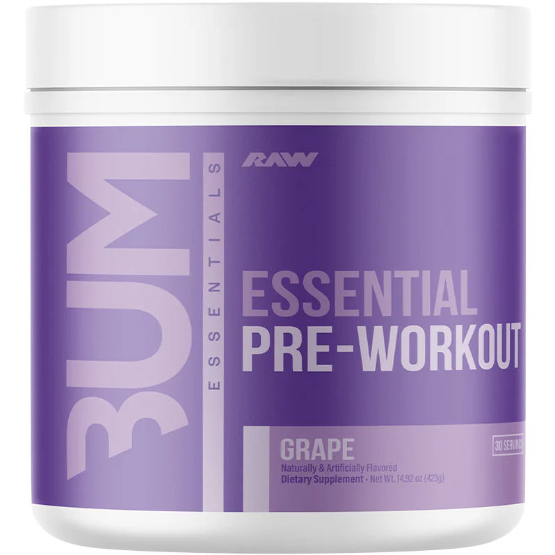 CBUM Essential Pré-workout 423g 30 portions Grape - SynerFit Nutrition