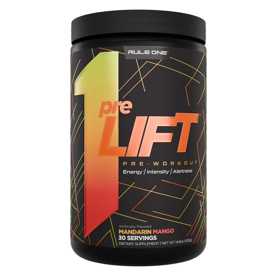 Rule1 PreLIFT™ — Pré-Entraînement 25 Ingrédients Pump & Focus