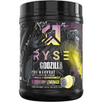 Ryse Godzilla Pré-Workout 732g Blackberry Lemonade - Énergie et performance - SynerFit Nutrition