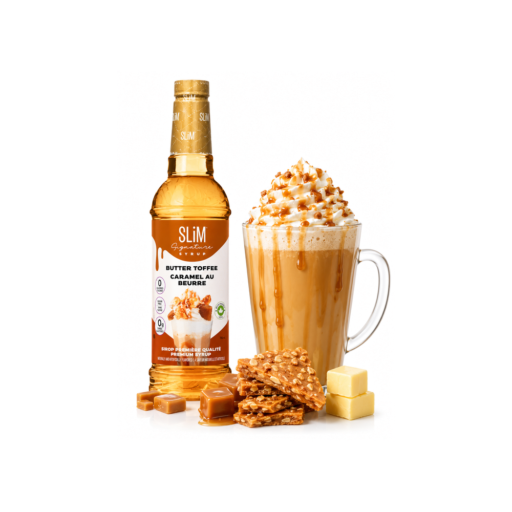Slim Syrups Sirop Sans Sucre — Zéro Calorie, Zéro Glucide Net