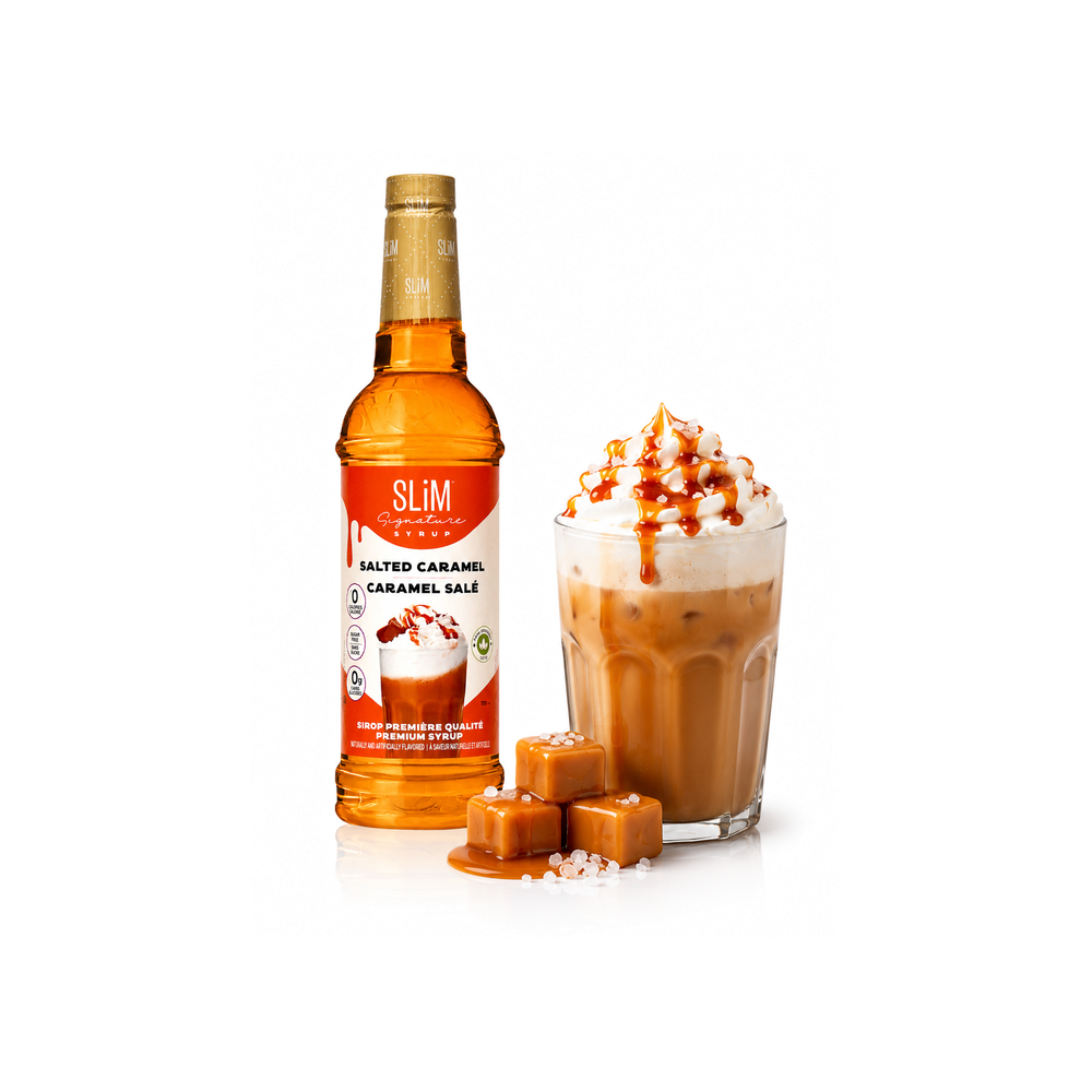 Slim Syrups Sirop Sans Sucre — Zéro Calorie, Zéro Glucide Net