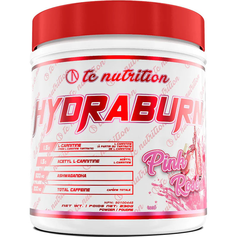 TC Nutrition HydraBurn 230g 20 portions Pink Rose - SynerFit Nutrition