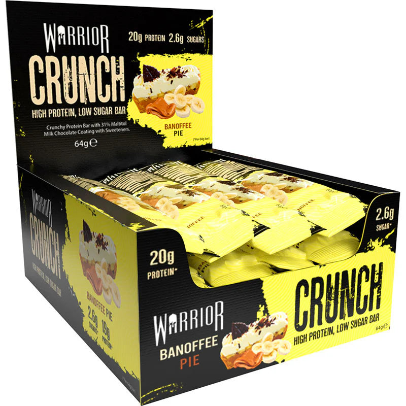 Warrior Crunch — Barre Protéinée Croustillante