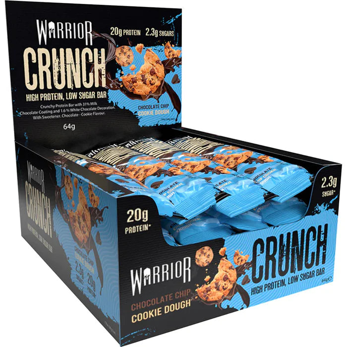 Warrior Crunch — Barre Protéinée Croustillante