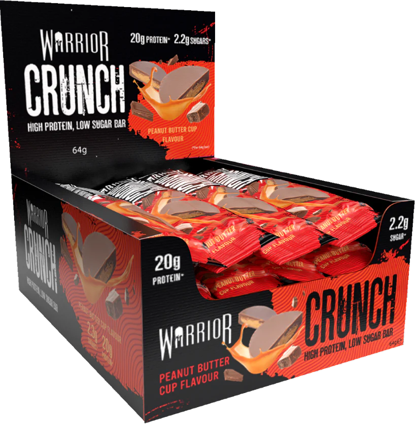 Warrior Crunch — Barre Protéinée Croustillante