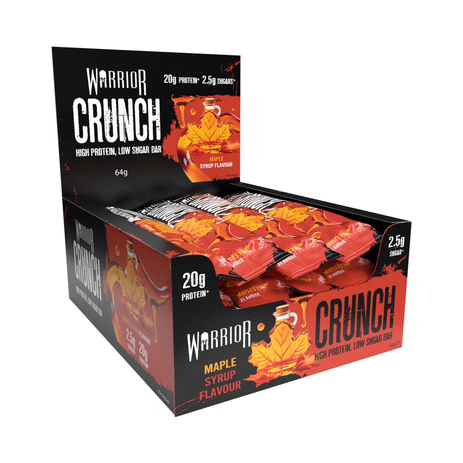 Warrior Crunch — Barre Protéinée Croustillante
