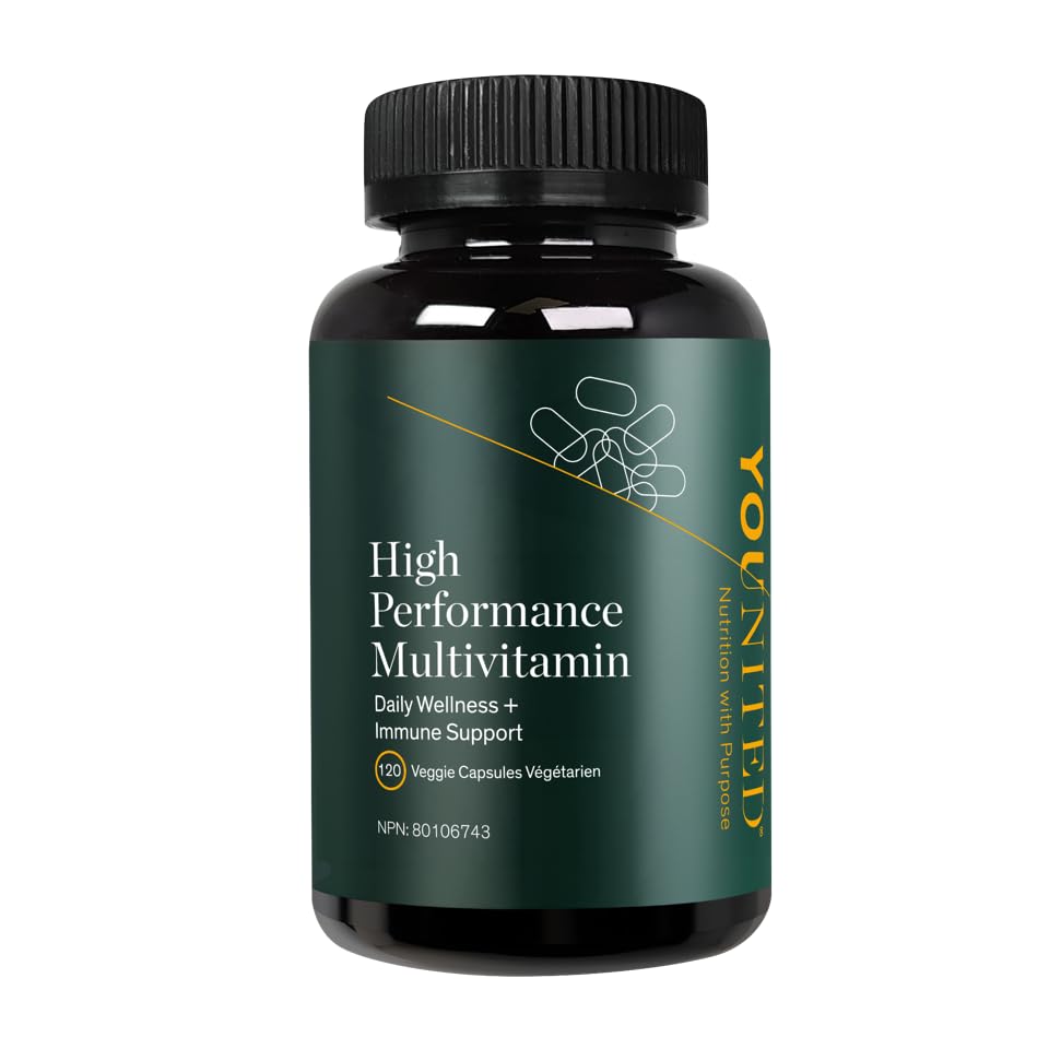 Younited Multivitamine 120 Capsules - Multivitamines Complètes Santé Énergie Immunité | SynerFit Nutrition